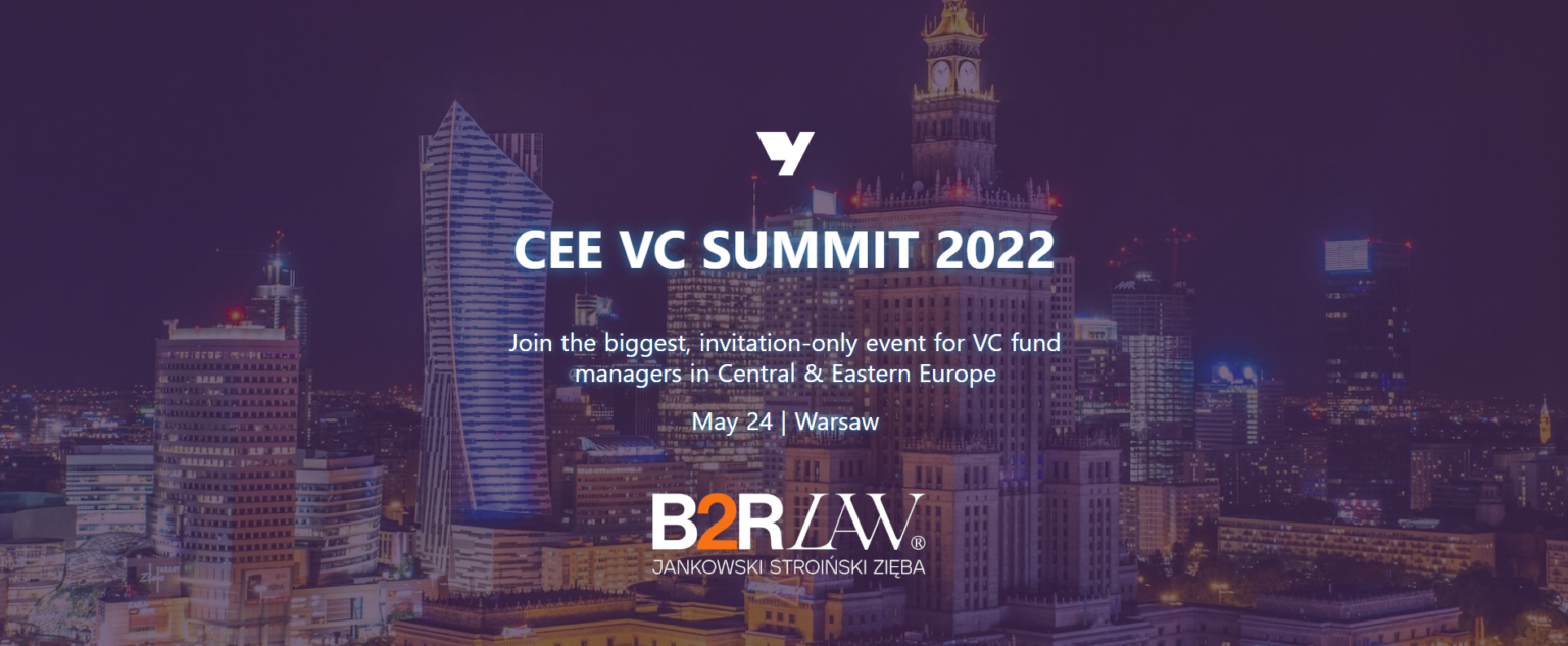 B2RLaw as a partner of CEE VC Summit 2022 B2RLAW Jankowski