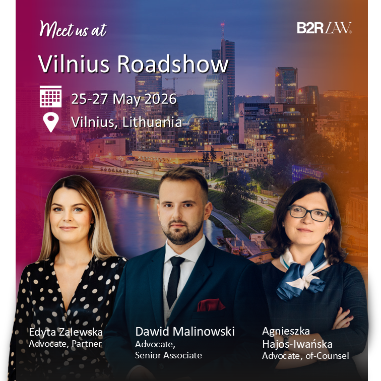 B2RLaw beim Roadshow in Vilnius